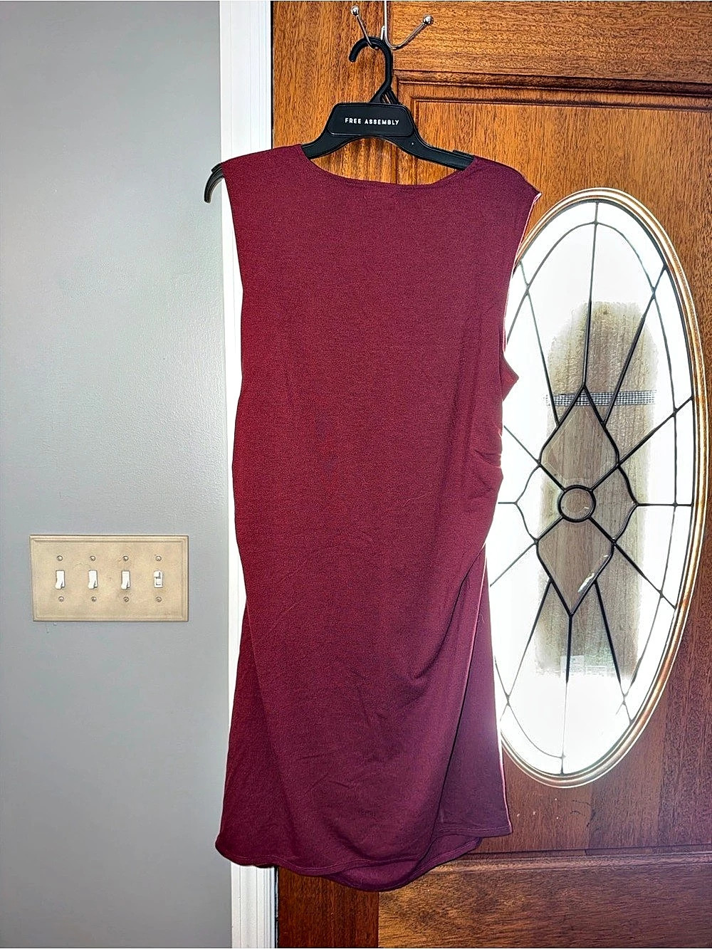 open edit Ruched Mini Dress - Picture 2 of 4
